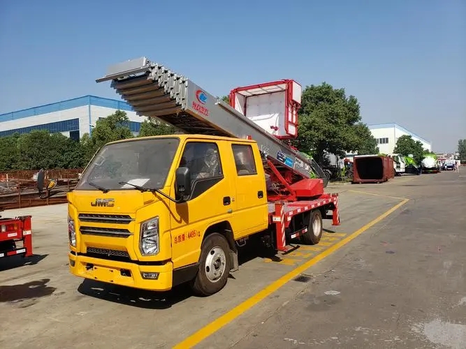 吉安青原附近云梯车出租 砂石搬运